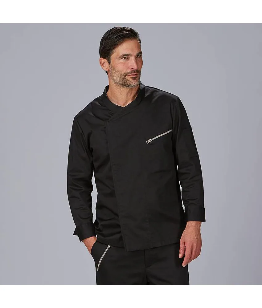 Giacca cucina unisex raso cotone vico Garys
