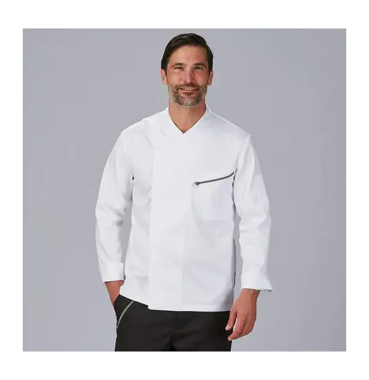 Giacca cucina unisex raso cotone vico Garys