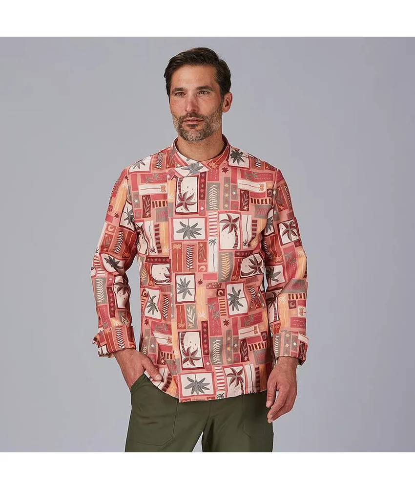 Giacca cucina unisex stampata vazquez Garys