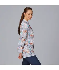Giacca cucina unisex stampata vazquez Garys