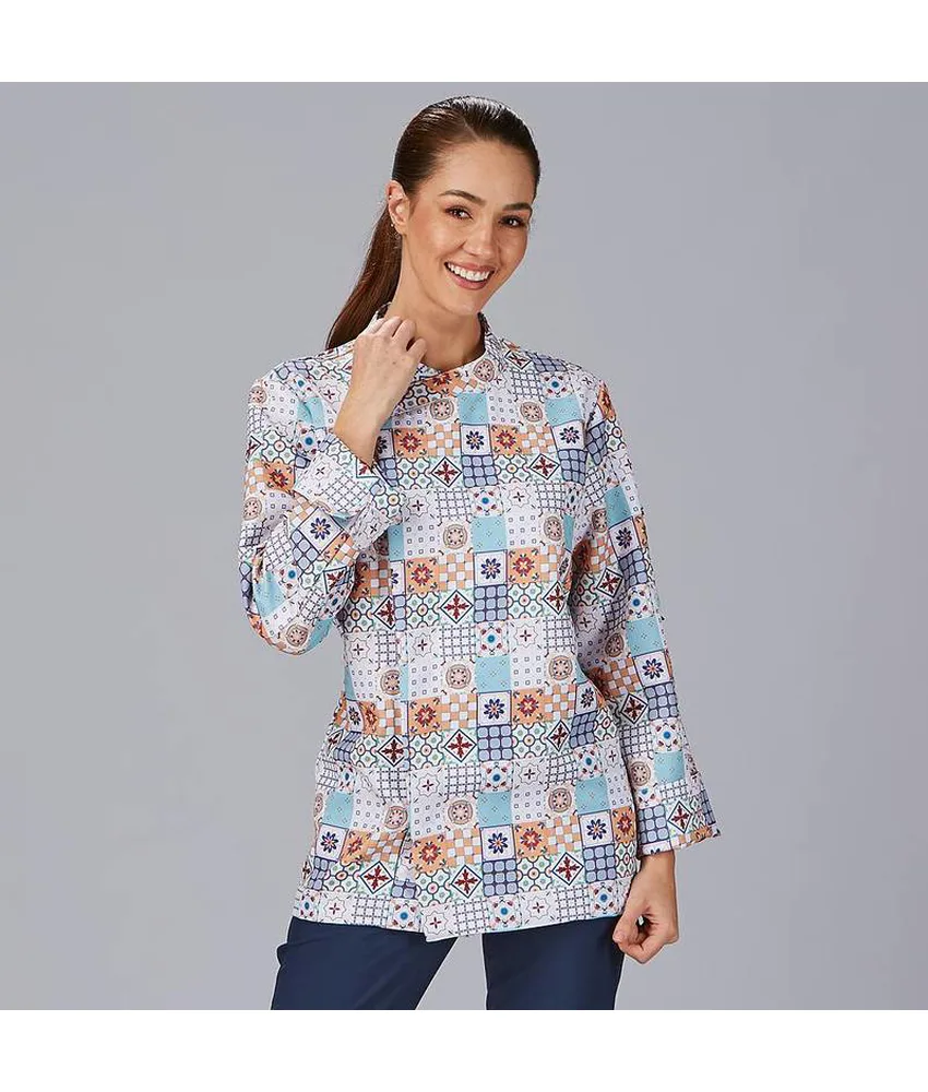 Giacca cucina unisex stampata vazquez Garys