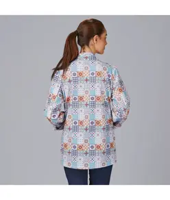 Giacca cucina unisex stampata vazquez Garys