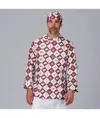 Giacca cucina unisex stampata vazquez Garys