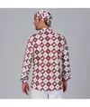 Giacca cucina unisex stampata vazquez Garys