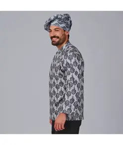 Giacca cucina unisex stampata vazquez Garys