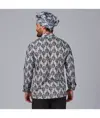 Giacca cucina unisex stampata vazquez Garys