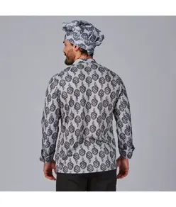 Giacca cucina unisex stampata vazquez Garys