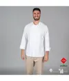 Giacca cucina unisex tessuto riciclato e organico klopman Garys Haro