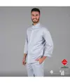 Giacca cucina unisex tessuto riciclato e organico klopman Garys Beltran
