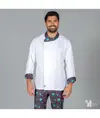 Giacca cucina unisex tessuto riciclato microfibra Garys Planet