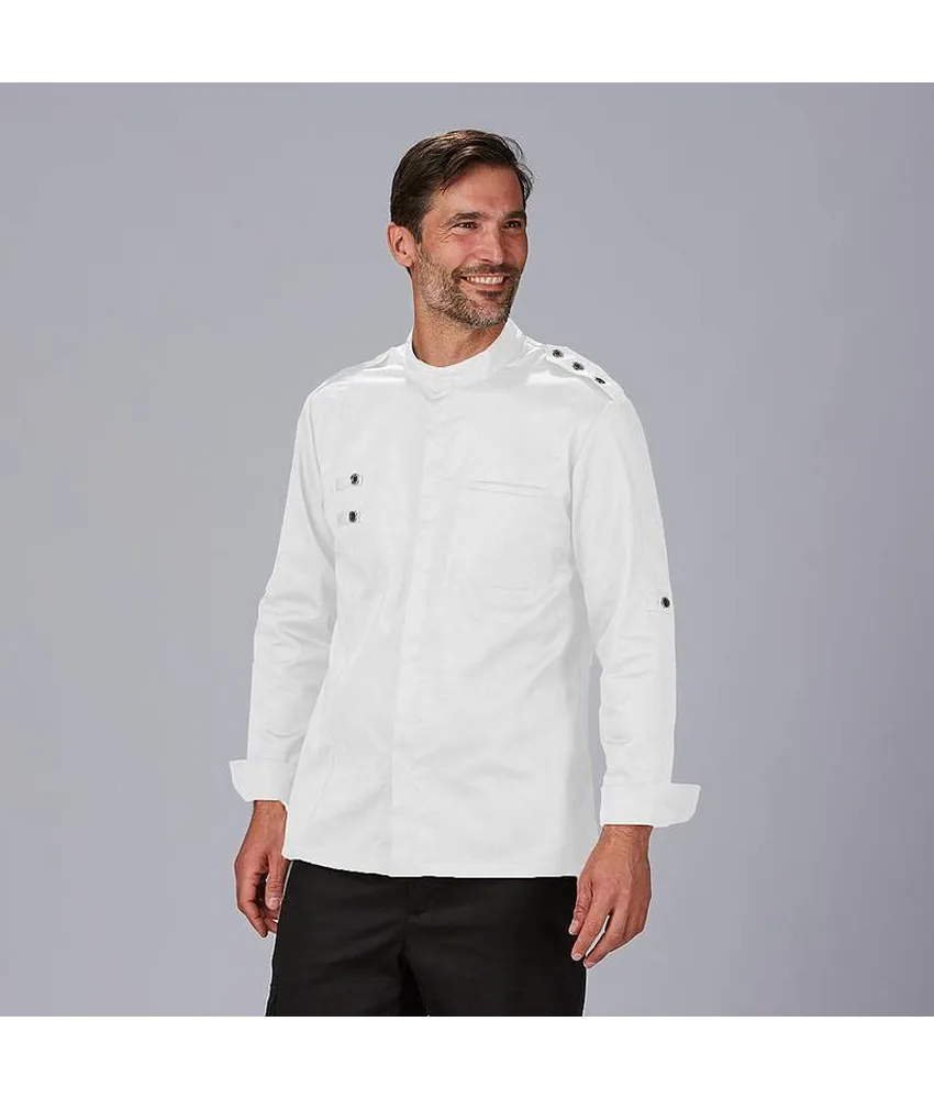 Giacca cucina uomo raso cotone cueto Garys