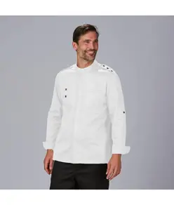 Giacca cucina uomo raso cotone cueto Garys