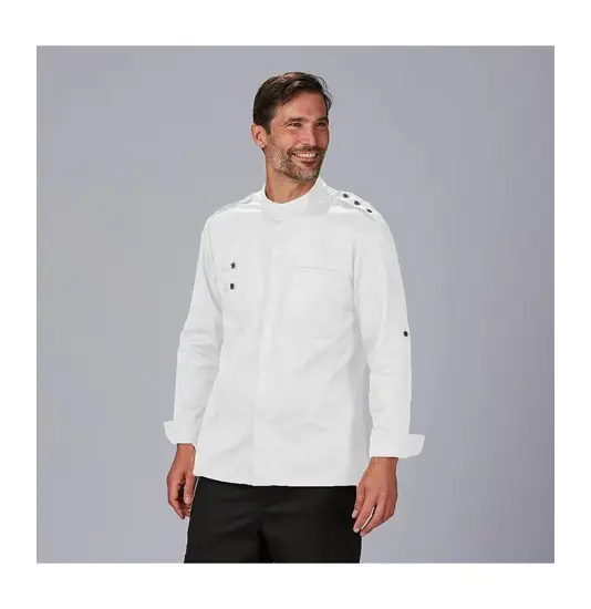 Giacca cucina uomo raso cotone cueto Garys