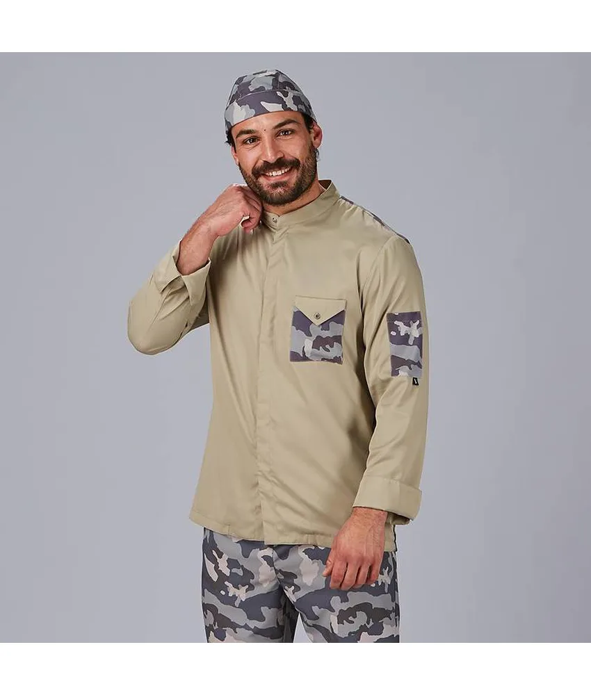 Giacca da cucina unisex combi canale tattico Garys