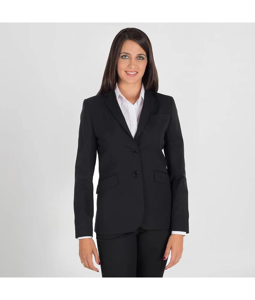 Giacca donna 2 bottoni Garys, cucitura centrale posteriore - freccette anteriori