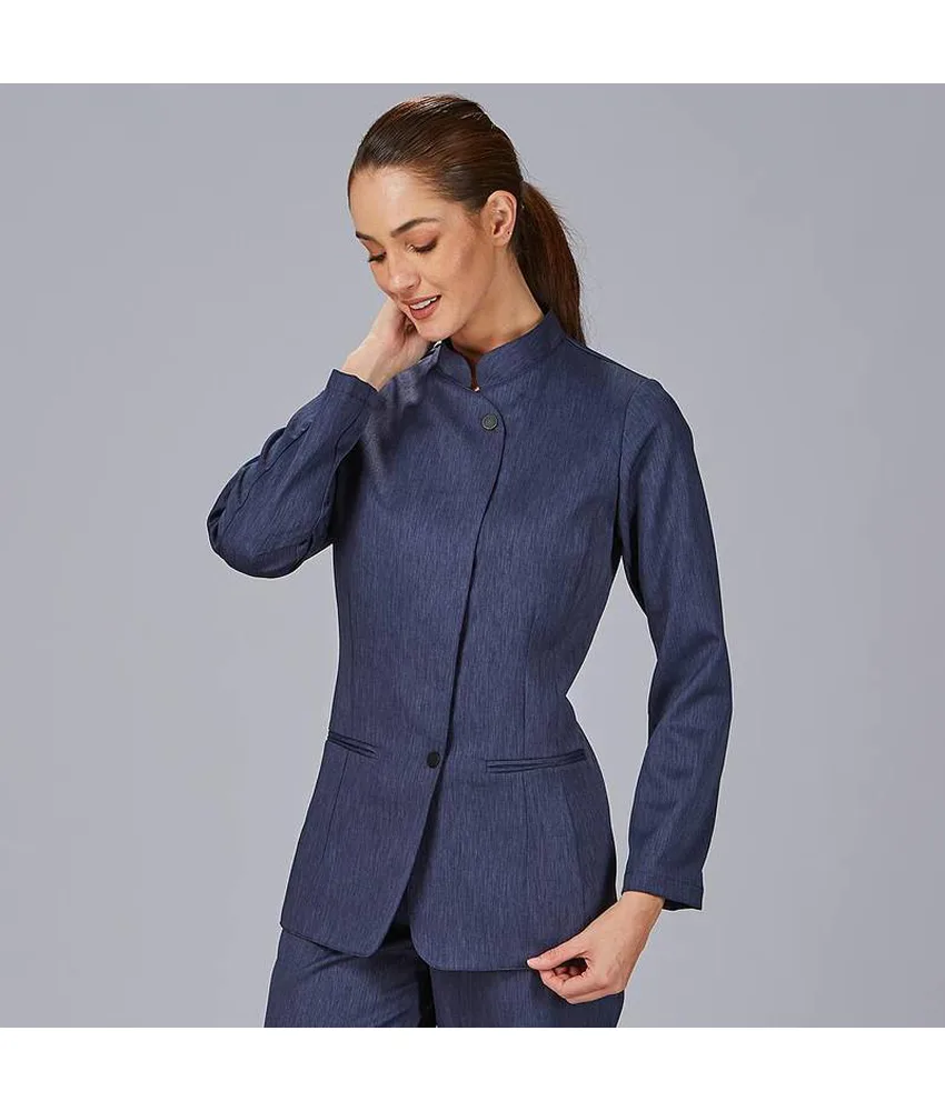 Giacca donna con collo mao campos Garys