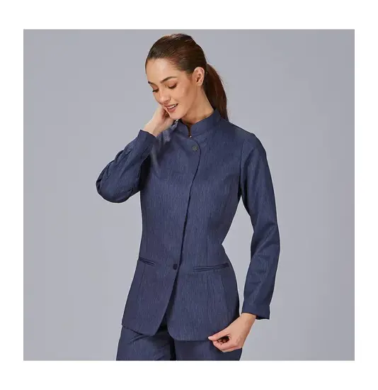 Giacca donna con collo mao campos Garys