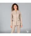 Giacca donna tessuto riciclato Garys Pineda