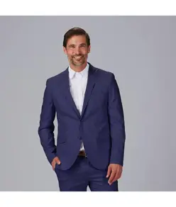 Giacca uomo slim fit 2 bottoni taffora Garys