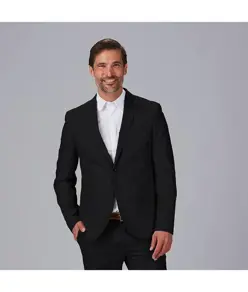 Giacca uomo slim fit 2 bottoni taffora Garys