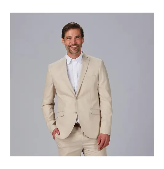 Giacca uomo slim fit 2 bottoni taffora Garys