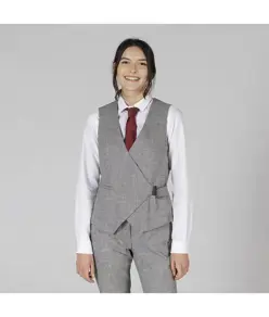 Gilet donna con fibbia Garys Cheviot