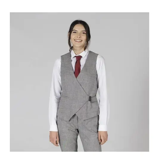 Gilet donna con fibbia Garys Cheviot
