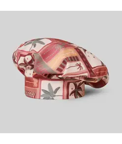 Gorro gran chef algodon estampado Garys