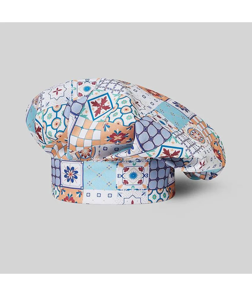 Gorro gran chef algodon estampado Garys