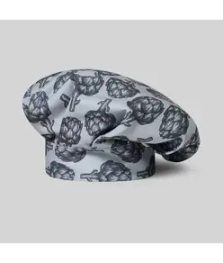 Gorro gran chef algodon estampado Garys