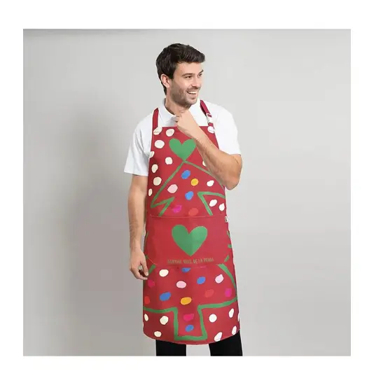 Grembiule agatha natale 80x68 cm Garys