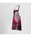 Grembiule con pettorina con stampa Garys