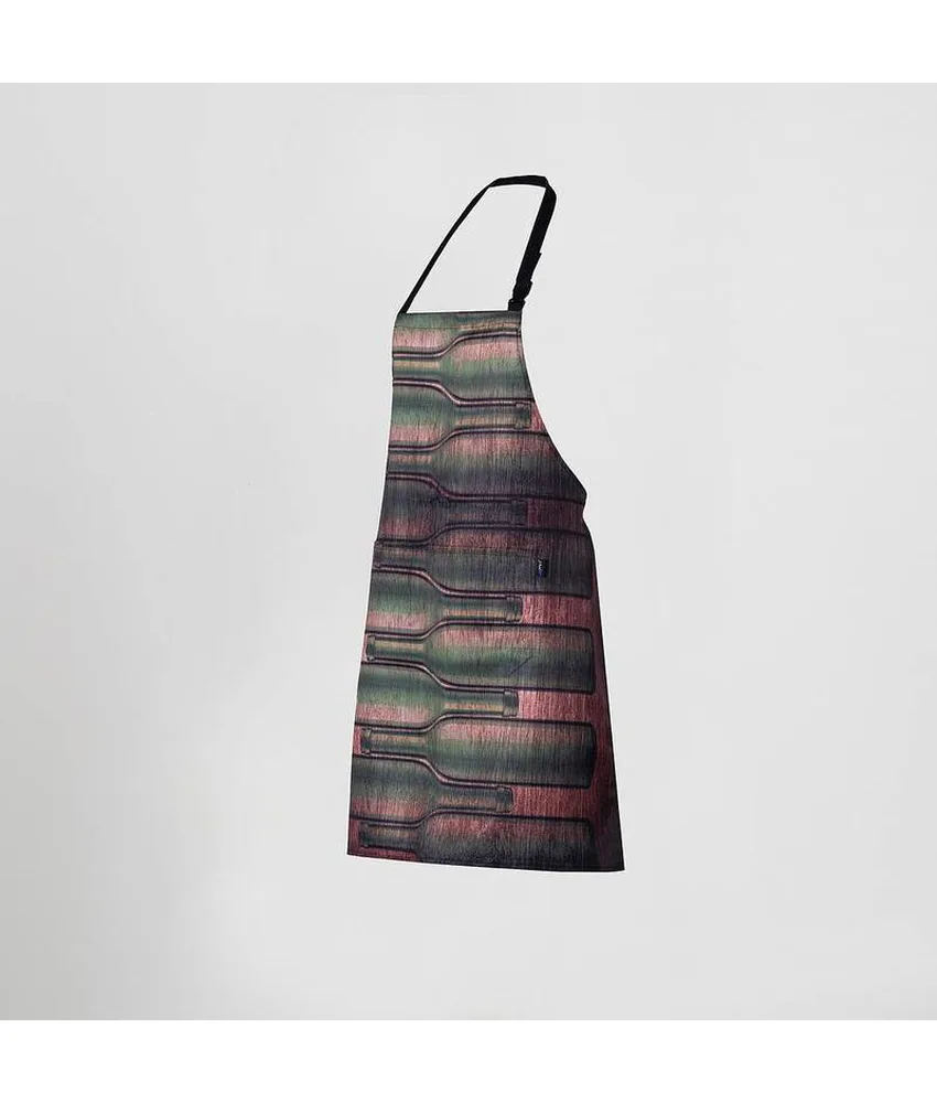 Grembiule con pettorina con stampa Garys, 80x68 cm