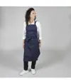 Grembiule con pettorina twill Garys