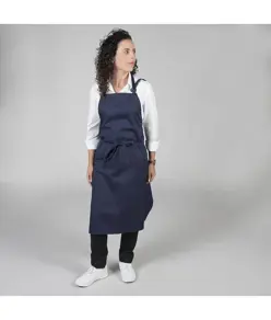 Grembiule con pettorina twill Garys