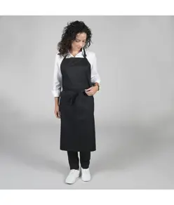 Grembiule con pettorina twill Garys