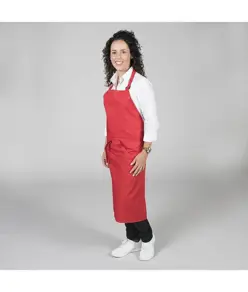 Grembiule con pettorina twill Garys