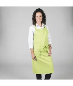 Grembiule con pettorina twill Garys