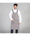 Grembiule con pettorina twill rustica Garys