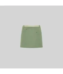 Grembiule corto con dettagli a spina di pesce 35×67 cm Garys