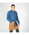 Grembiule corto lavato twill combi denim indaco Garys Redline
