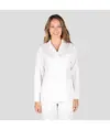 Grembiule donna manica corta bianca m/l Garys