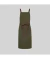 Grembiule pettorina con bretelle a contrasto 88×74 cm Garys