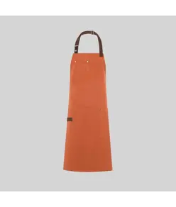Grembiule pettorina con dettagli a spina di pesce 88×74 cm Garys