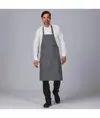 Grembiule pettorina con rivetti in twill riciclata 86×74 cm Garys