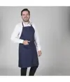 Grembiule pettorina e tasca twill poliester Garys