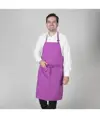 Grembiule pettorina e tasca twill poliester Garys