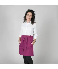 Grembiule senza pettorina e tasca twill poliester Garys