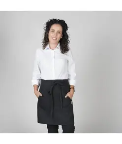 Grembiule senza pettorina e tasca twill poliester Garys