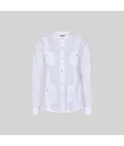 Guayabera donna collo coreana isabela Garys